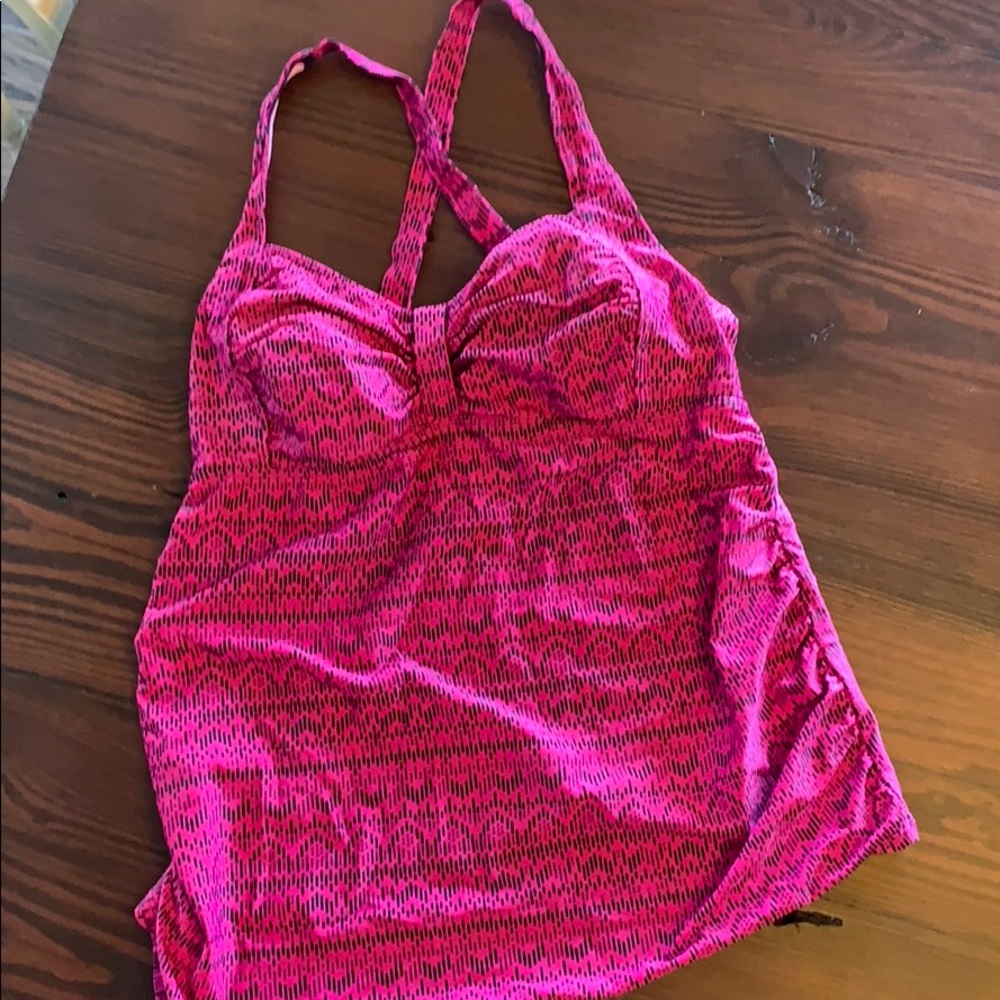 Maternity tankini swim top
